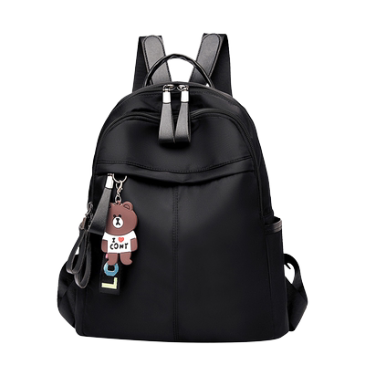 女士韩版潮牛津布休闲百搭双肩包