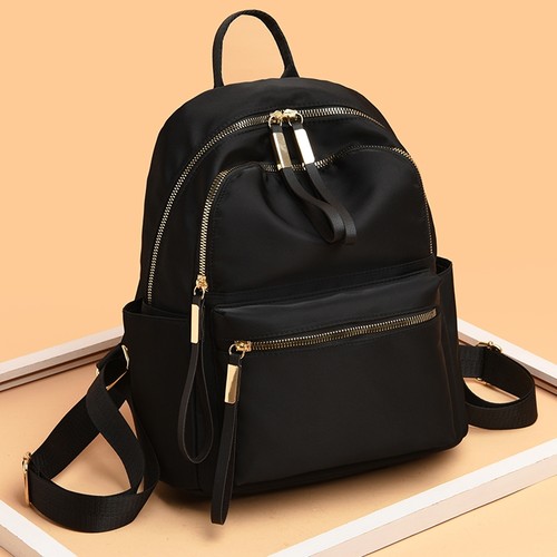 牛津布休闲双肩包旅行女