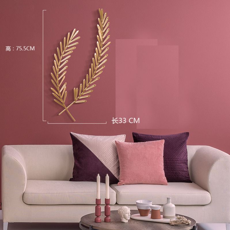 轻奢墙面卧室客厅铁艺挂件沙发背景装饰立体墙饰新中式银杏叶壁挂在类目 家居饰品, 壁饰中 - 来自Buy2taobao.com提供专业的淘宝代购服务