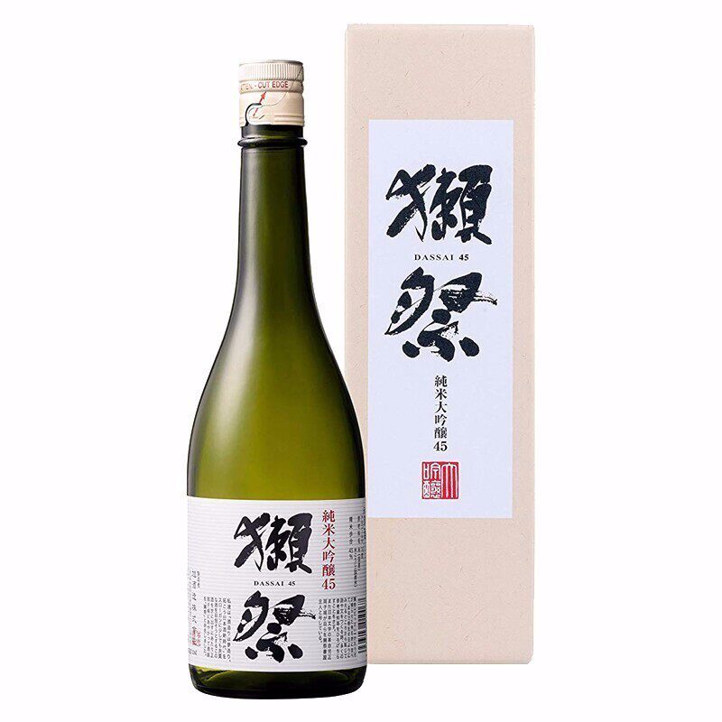 獭祭45原50纯米大吟酿清酒 日本进口山田锦纯米酒 720ml 新日期