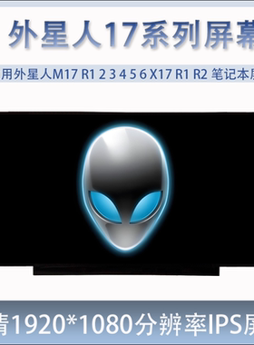 戴尔外星人M17 R1 R2 X17 R1 R2 笔记本显示屏幕NE173QHM-NY1/NZ1