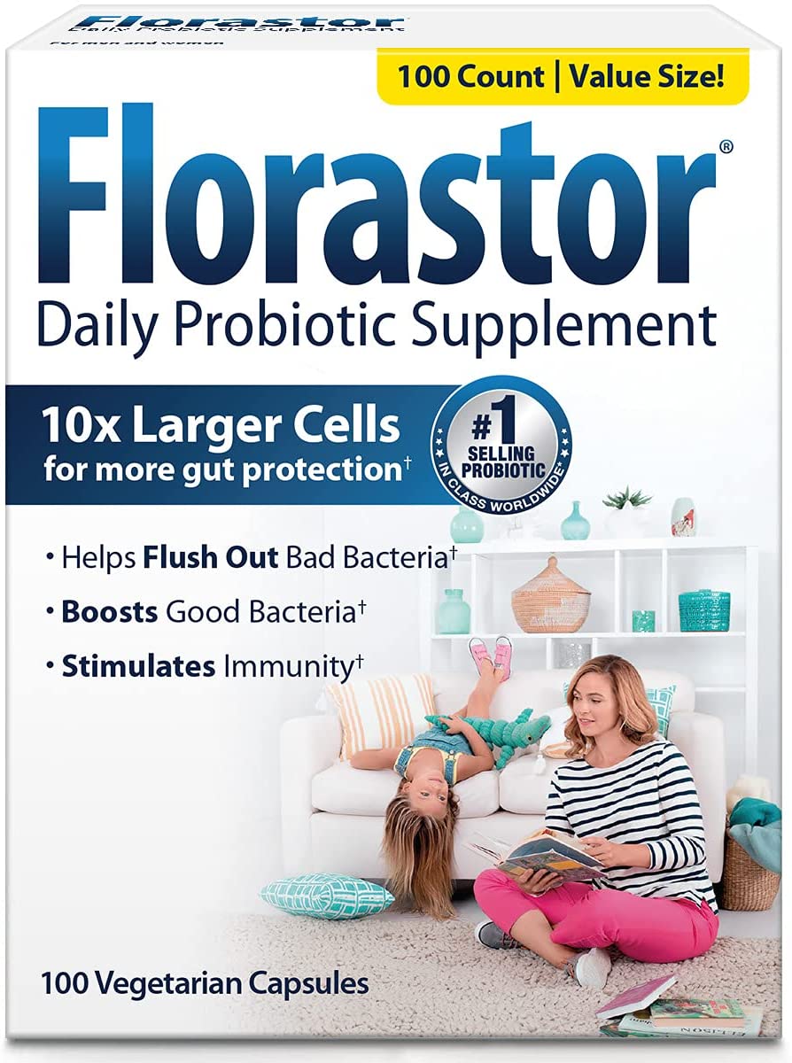 美国品牌Florastor 布拉氏酵母菌 100粒