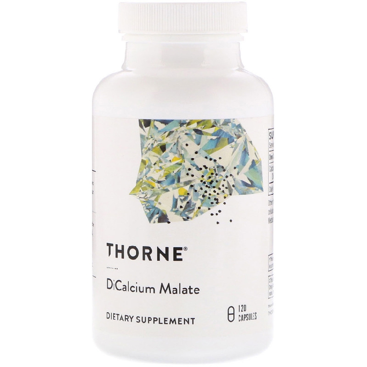 美国品牌Thorne Research 苹果酸钙 120粒
