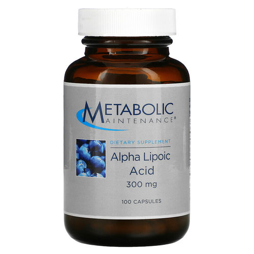 美国品牌Metabolic  α-硫辛酸 300mg/100粒