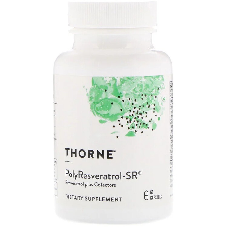 美国品牌Thorne Research 白藜芦醇/姜黄素/绿茶/槲皮素/檀芪60粒图片