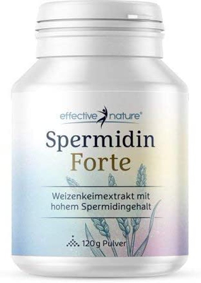 德国品牌Effective nature 亚精胺Spermidine小麦胚芽提取 120克