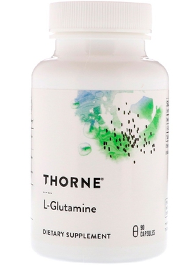 美国品牌Thorne Research 左旋谷氨酰胺 胃肠道保养 90粒