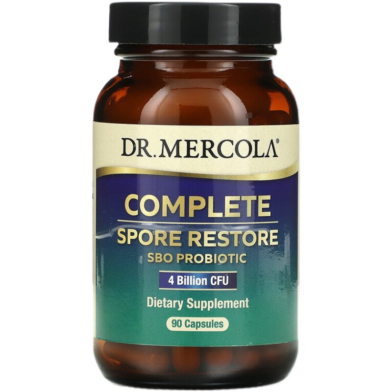 美国品牌Dr. Mercola 全谱芽孢杆菌/嗜酸小球/枯草芽/凝结芽 90粒