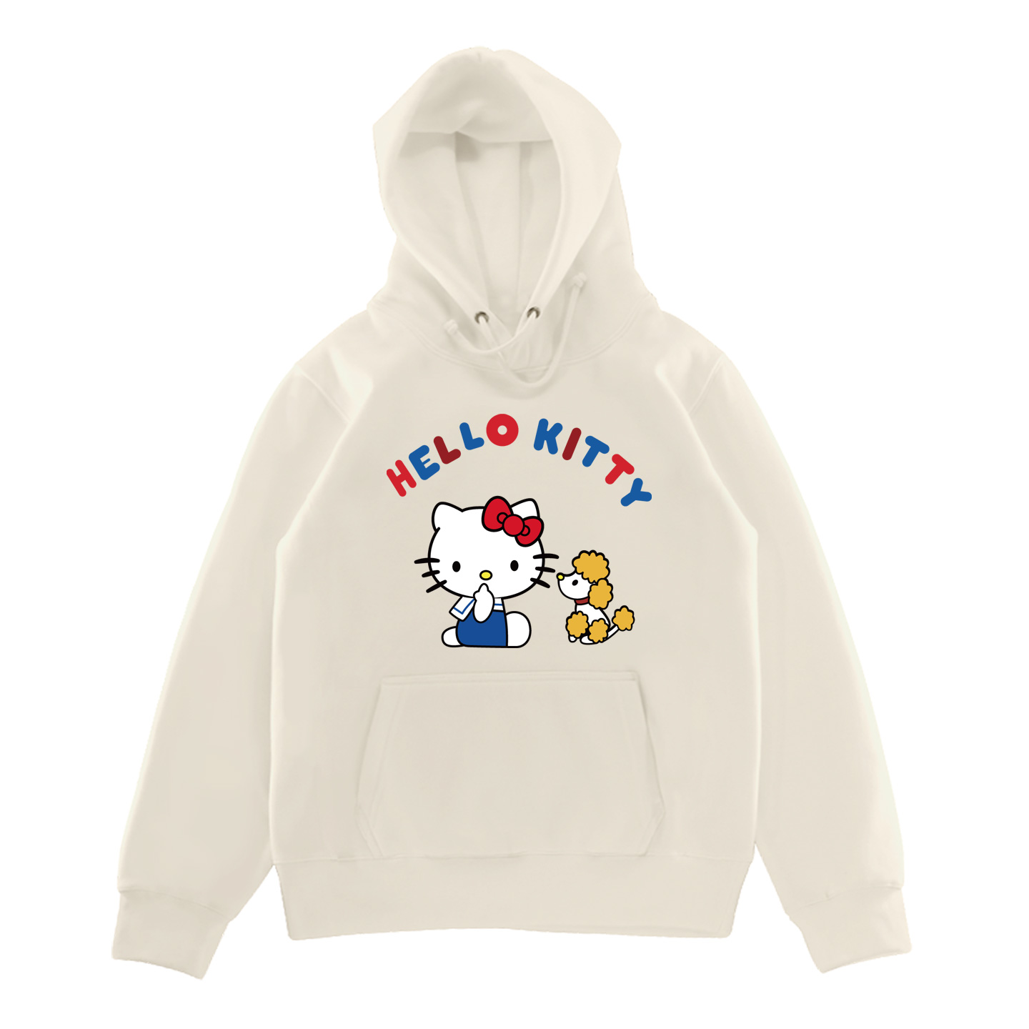 2025新款设计感宽松印花连帽卫衣女宽松上衣HelloKitty联名卫衣女