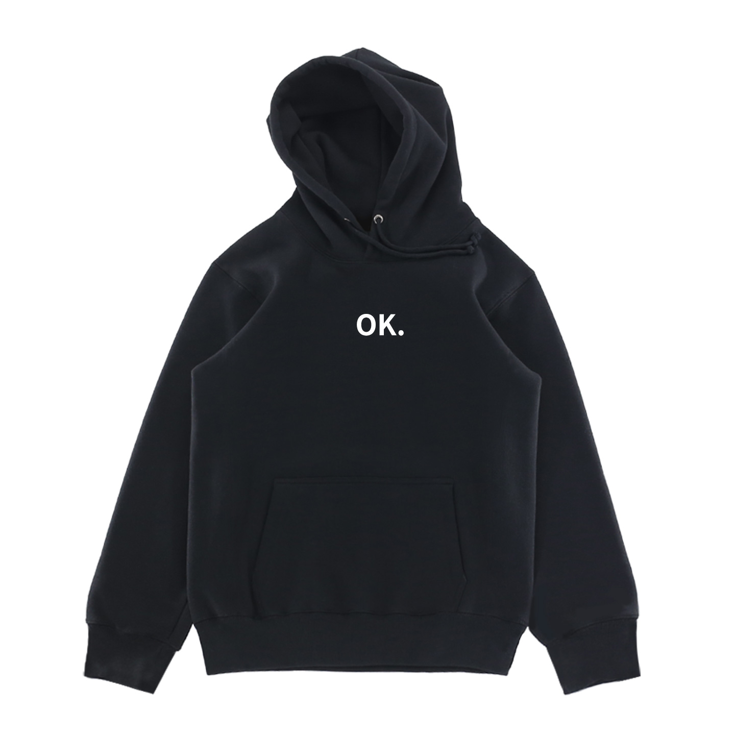 BGPUSK联名潮牌卫衣长袖男女2025新款美式秋冬季黑色连帽外套女