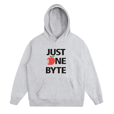 美式灰色连帽卫衣女秋季2025新款小个子加绒加厚正肩女款早秋穿搭