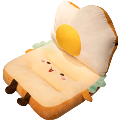 夏季坐垫屁垫椅子座椅垫子办公室久坐靠垫靠背一体加厚屁股椅垫小