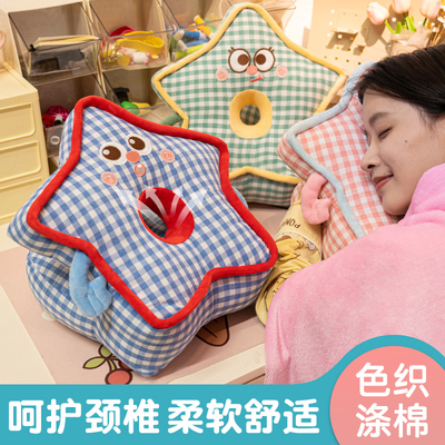 午睡枕小学生教室趴桌子上