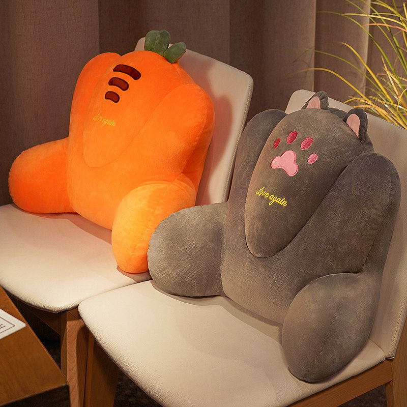 办公室靠垫护腰靠背垫椅子靠背神器座椅腰靠孕妇靠枕久坐保护腰椎,居家布艺,腰靠垫,淘宝优惠券,粉丝福利购,淘宝优惠卷