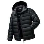 新款 排骨轻薄羽绒服女冬季 连帽保暖男女情侣外套8816 雷哥来了