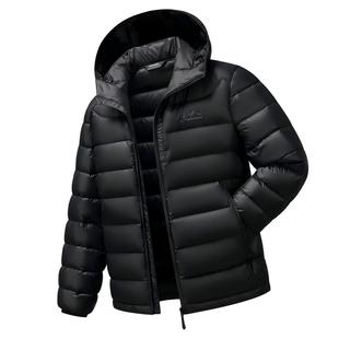 【雷哥来了】排骨轻薄羽绒服女冬季新款连帽保暖男女情侣外套8816