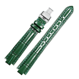 适配卡西欧sheen系列SHE-4528/4531/4561/4555SHS-4523凸口皮表带