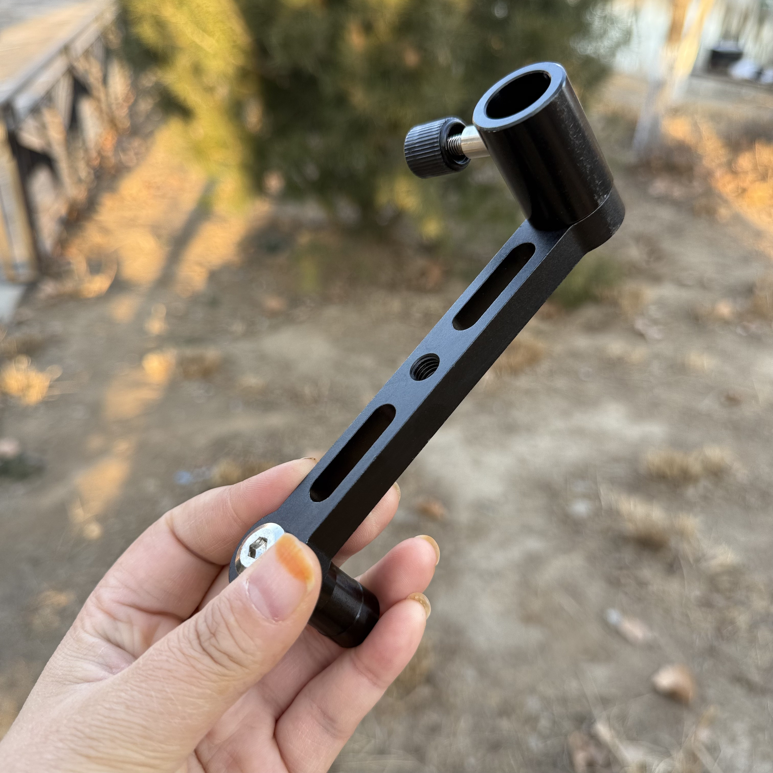 饵盘架过桥变向拉饵盘转轴配件饵盘架加长延伸铝合金钓椅钓箱通用