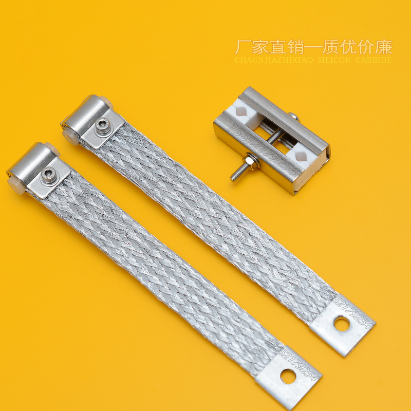 义齿编织带铝线卡头夹具