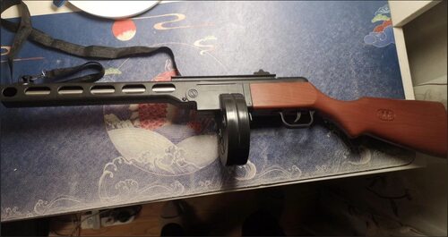 苏联波波沙冲锋枪二战zui强ppsh41儿童玩具模型道具cos摆件