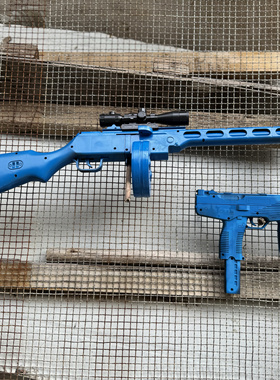 苏联波波沙冲锋枪二战zui强ppsh41儿童玩具模型道具cos摆件