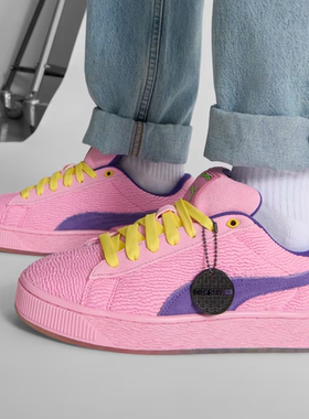 代购彪马PUMA x TMNT Suede XL 2忍者神龟联名绒面透明大底板鞋