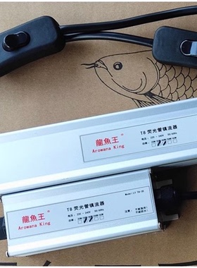 T8荧光管镇流器865龙鱼灯电源开关龙鱼潜水灯T5水中灯电源变压器