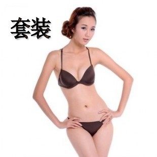 U9男士胸罩内衣胸衣CD变装女人蕾丝蝴蝶后背性感伪娘男女文胸套装