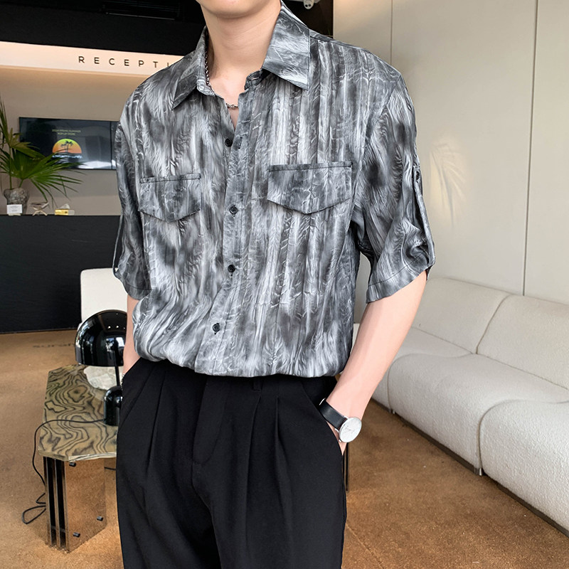 轻熟风高级纹理感慵懒风宽松衬衫2 B297-1820-P60图片