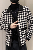 雅痞风单排扣衬衫领休闲衣条纹B297-7755-P130控168，男装棉衣，电商B297