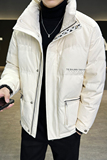 社会轻奢新标90白鸭绒纯色翻领羽绒服痞帅B297-Y323-P240，男装羽绒服，电商B297
