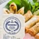 越南莲城炸春卷皮超薄糯米皮薄饼春饼皮 22cm高级米纸50g