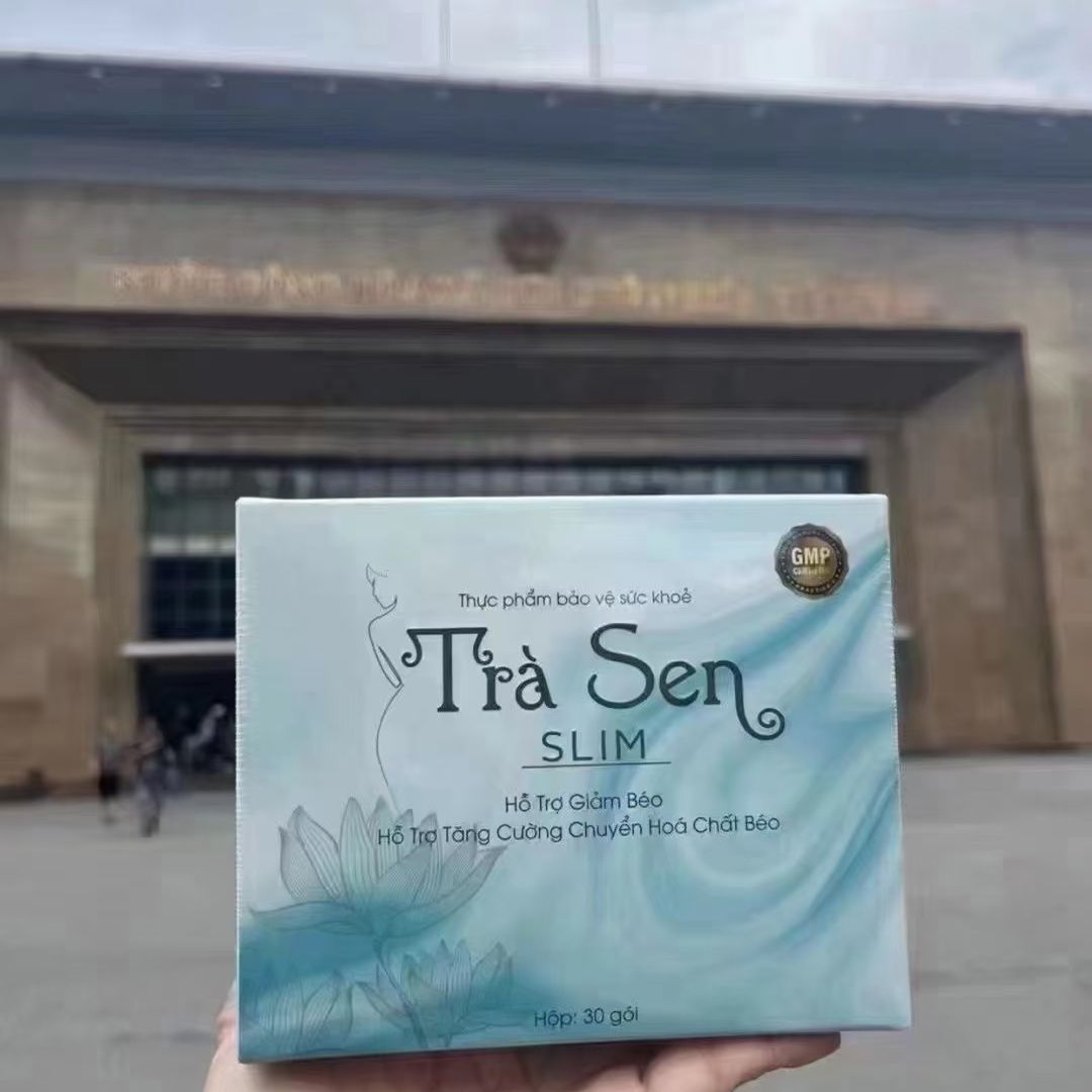 代购越南正品Trà Sen Slim giảm cân giảm mỡ - Hộp 30gói