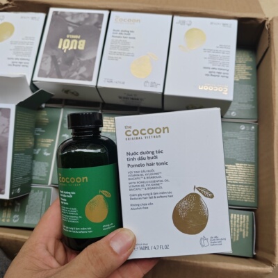 越南防脫固发精华液Nuoc duong toc tinh dau buoi Cocoon 140ml
