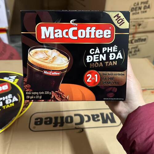 越南 原装越咖坊MacCoffee 速溶咖啡 2合1 黑咖啡代购220g