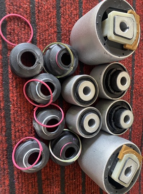 适用大众辉腾奥迪A8LD3宾利胶套上下支臂弯臂胶套球头防尘套