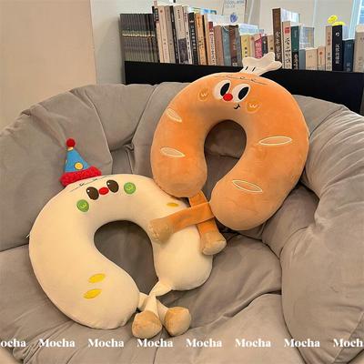可爱卡通毛绒玩具U型枕