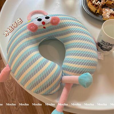 冰丝u型枕记忆棉旅行枕
