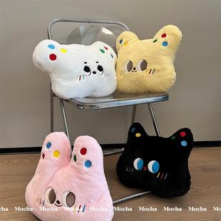 网红可爱多巴胺抱枕沙发客厅毛绒玩具床上女生睡觉午休靠垫办公室