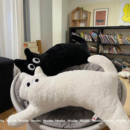 可爱小猫咪公仔抱睡毛绒