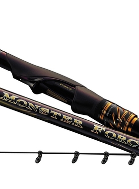DAIWA达亿瓦22新款矶钓竿MONSTER FORCE AGS尾长口太矶钓竿黑毛杆
