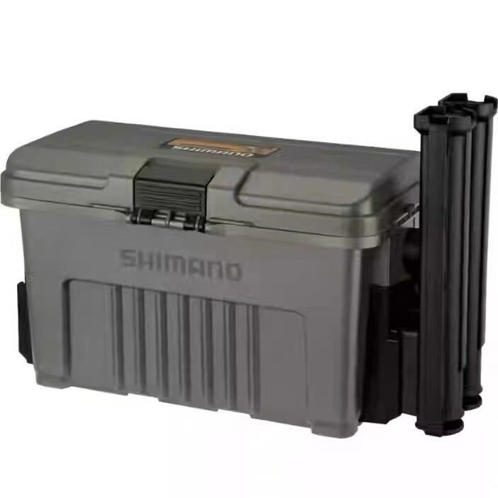 25款SHIMANO禧玛诺CS-001Y多功能带竿插钓箱路亚船钓工具箱收纳箱
