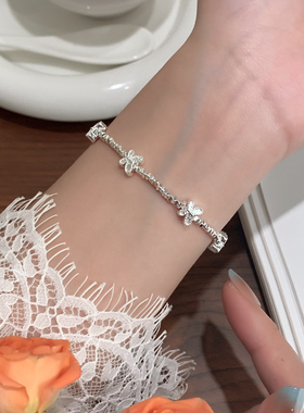 CUOOYINO初影碎银蝴蝶铜合金手链