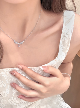 【浅汐】月桂女神项链女