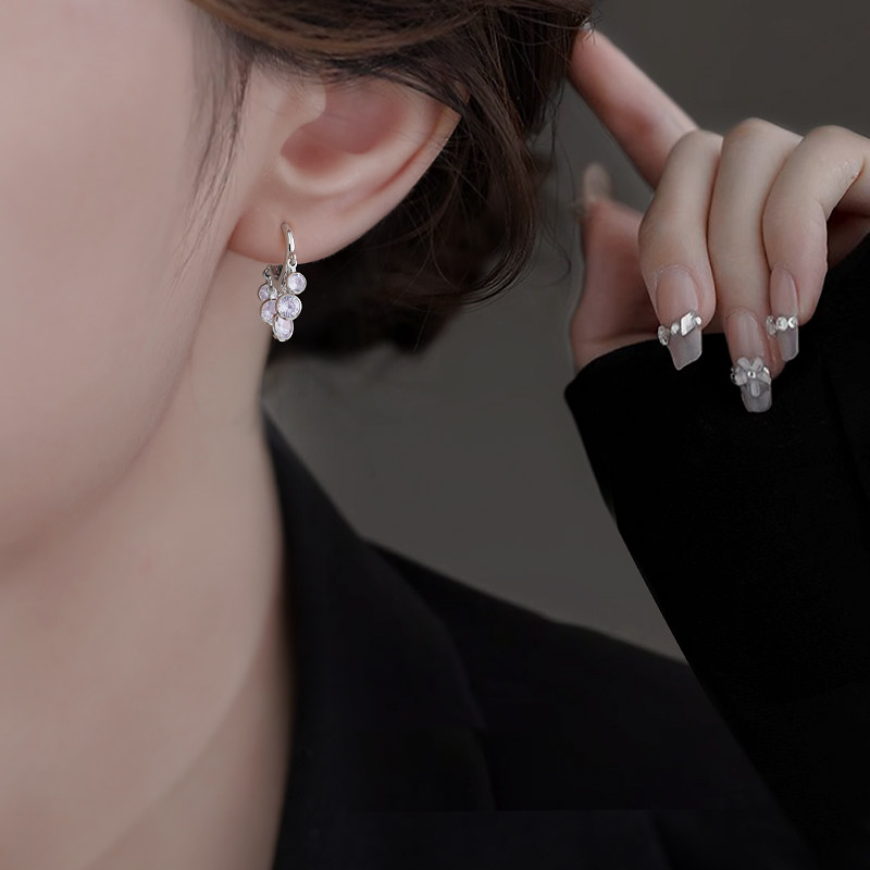 CUOOYINO初影流苏耳925银针女