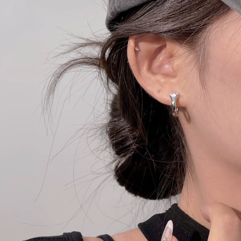 CUOOYINO猫咪爪925纯银耳环