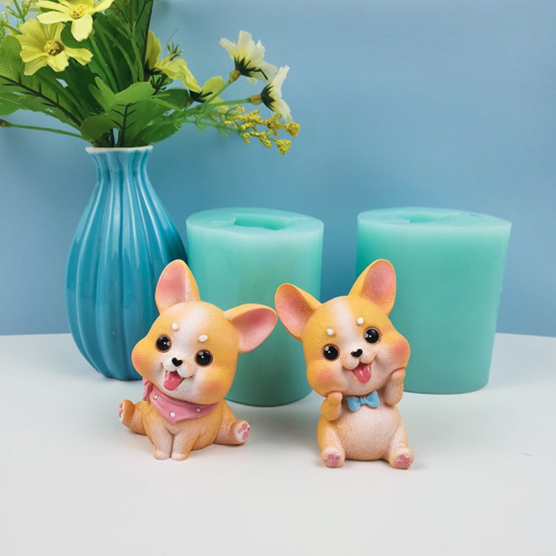 序拓萌狗手工皂硅胶模具