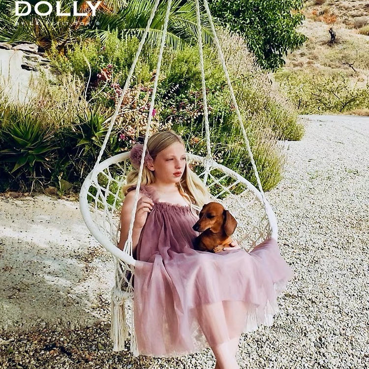荷兰Dolly女童春夏沙滩tutu裙纱裙连衣裙短裙气质公主裙吊带裙