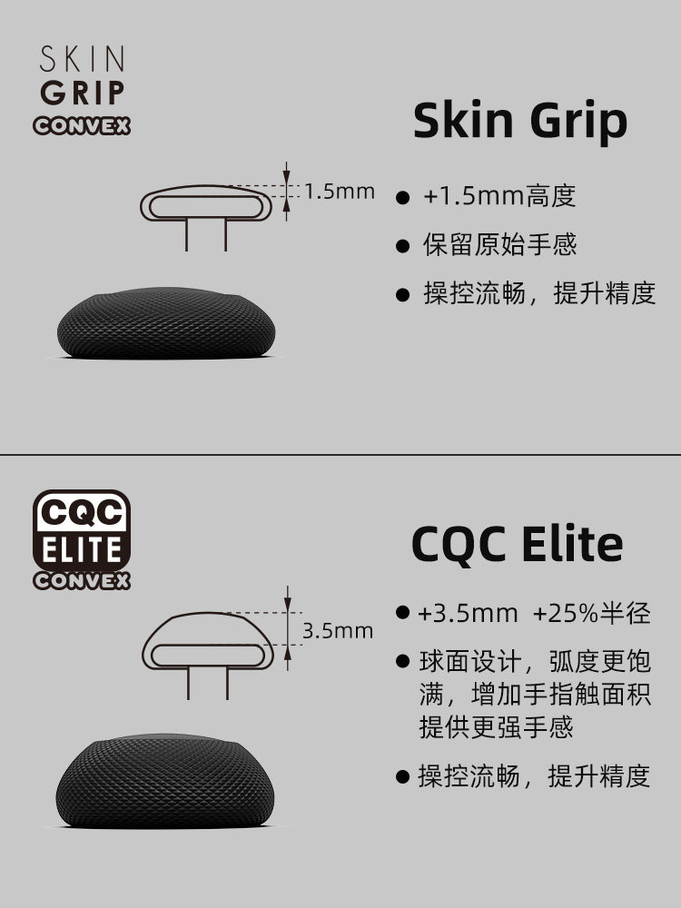 SKULL & CO 닌텐도 스위치 NS 액세서리 프로 컨트롤러 로커 캡 4개 1세트
