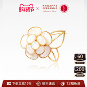 菲昂迪斯coco山茶花胸针女高端精致时尚 明星同款 奢华气质轻奢